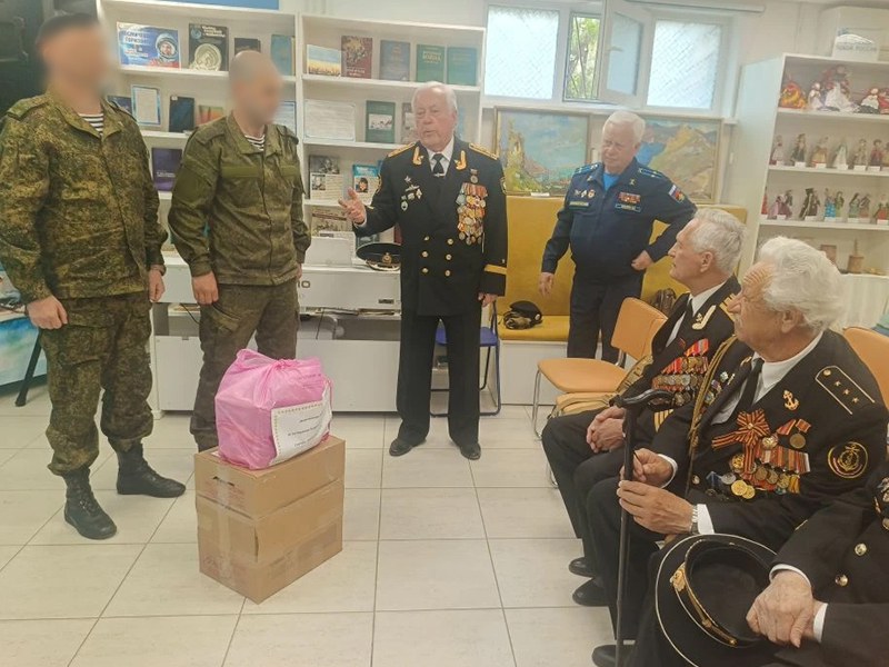 Подарки от ветеранов бойцам СВО
