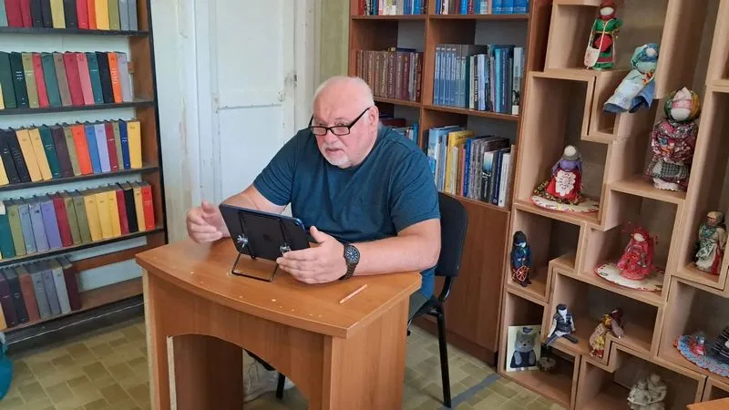 заседание Литературного клуба